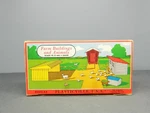 Scale Vintage Plasticville No. 1617 Farm Buildings & Animals New Old Stock Nos. Fixed Price $29.95.
