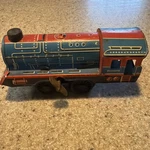 Vintage 1950 Distler Germany Little Choo Tin Wind Up Train Engine Railroad. Fixed Price $35.00.