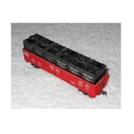 Lionel - Michigan Central Freight Car 0865 250 Red W/ Black Boxes Ho Vintage. Fixed Price $13.50.