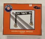 Lionel Double Signal Bridge 6-83174 Plug Play Gauge. Fixed Price $79.99.