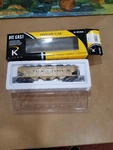 K-line K623-1898 Prr Die Cast 4 Bay Hopper With Coal Load, New, Ob. Fixed Price $89.95.