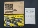 1939 Vintage Prewar American Flyer Train Catalog Envelope Worlds Fair D1311 Ho. Fixed Price $89.95.