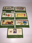 7 Lionel Trains No. 310 1950S Billboard Cardboard Inserts Signs Gauge Layout. Fixed Price $7.12.