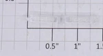 Lionel 8467-6/10 Clear Raised Marker Lens/number Board (pair Of 2) (10). Fixed Price $20.00.