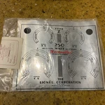 Lionel Z-9X 250 Watt Transformer Nameplate Sticker Made In The Usa. Fixed Price $10.00.