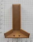 Lionel 12847-55 Brown Stationary Icing Chute. Fixed Price $5.00.