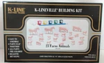 K-line O Farm Animals K4175 W/ Paint Kit. Fixed Price $14.95.
