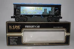 K-line Scale #K-1998TF Classic New York Toy Fair Hopper Car, Boxed. Fixed Price $19.99.