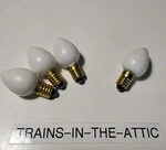 Lionel Bulb 1442 Street Lamp 18 Volt White Pear Shape Screw Base New. Fixed Price $8.95.