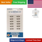 Trains 33" Flat Back Wheel Sets 12 Per Card - Ho Scale. Fixed Price $31.49.