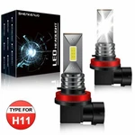 Shenkenuo H11/H9/H8 Led Headlight Low Beam Bulbs Bright White Kit. Fixed Price $12.96.
