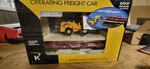 K-line Atsf Log Dump Car. Fixed Price $35.00.