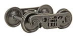 Kadee Scale 2 Rail #754 Asf 100 Ton Roller Bearing Trucks - 36" Wheels New. Fixed Price $37.95.