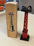 Marx 416 Two Light Tower (red) With Box. Fixed Price $19.99.