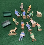 Usa Citizens 3606-100 Plasticville Gauge 23 Of 24 Figures With Other. Fixed Price $15.00.