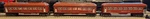 Lionel Vintage Gauge Tinplate Passenger Cars #2442,2442,2443 Good Cond. Obs. Fixed Price $175.00.