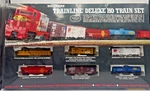 Walthers Trainline Deluxe Ho Set (santa Fe Box) Circa 1998. Fixed Price $120.00.