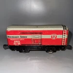 Vintage Collectible Marx Guage Tin Merchandise Service Boxcar 37972. Fixed Price $14.00.