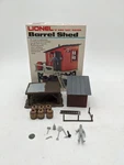 Lionel 6-2718 & O27 Gauge Barrel Shed Building Kit Ex/box. Fixed Price $14.09.