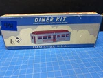 Vintage Plasticville Usa Diner Kit DE-7 Excellent Con. Original Box O&s Gauge. Fixed Price $19.00.