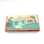 Vintage Plasticville O-O27 #RH-1 Ranch House Pink Original Box Painted. Fixed Price $34.99.