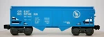 Weathered Vintage Lionel Gauge Great Northern Gn 9011 2 Bay Hopper Car Train. Fixed Price $14.99.