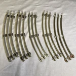 Vintage 027 Scale Model Trains Lionel Track 5 Curve 3 Rail. Fixed Price $9.99.