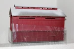 Lionel #1929090 Christmas Lighted Half Cover Bridge. Fixed Price $84.95.
