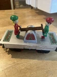 2016 Blue Hat Christmas North Pole Junction Train Replacement Elf Car Vgc. Fixed Price $28.79.