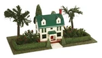 New Lionel/m.t.h. Trains Gauge Suburban Home #912 & Villa #189 Ivory/peacock. Fixed Price $129.99.