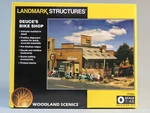 Woodland Scenics Deuce's Bike Shop Kit Gauge Train Building Town WDS5895 New. Fixed Price $128.84.