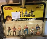 Scale Woodland Scenics Figure Set Jug Band A2743. Fixed Price $29.95.