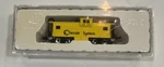 Scale Wide Vision Caboose Chessie System #3291 Con-cor 1261E Model Train. Fixed Price $12.50.