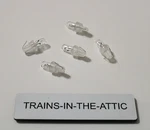 Lionel Bulbs 8352-300 For Engine & Passenger Cars 5EA 14 Volt Wedge Base. Fixed Price $6.50.