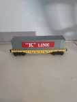 Mdk Line Trailer Train #6611 Container Car Blt 9-87. Fixed Price $19.65.