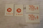 Ho Scale Champ Decals, Union 76 Tank Car Set, #HT-218. Fixed Price $12.80.