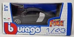 Bburago - Audi R8 In Matte Black 1/43 Street Fire Series. Fixed Price $9.99.