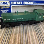K-line #2212 Gauge New York Central MP-15 Diesel Switcher Engine Train W/box. Fixed Price $85.00.