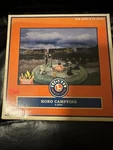 Lionel Gauge Model Railroad Buildings Lot, Illuminated Campfire, Hotel, Tower. Fixed Price $600.00.