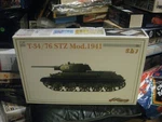 Sealed T-34/76 Stz Mod. 1941 Cyber-hobby.com In 1/35 Scale From 2007. Fixed Price $59.99.