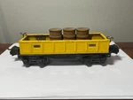 Lionel 2652 Prewar Yellow Black Gondola Car Gauge. Fixed Price $17.99.