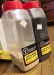 D3 (ho) Woodland Scenics Cinders / Gray Blend Coarse Ballast B1390 32OZ Shaker. Fixed Price $9.98.