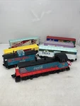 K-line 22380 Coca-cola MP-15 Diesel Locomotive Engine Blue Train SET-6 Other Car. Fixed Price $269.99.