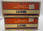 Lionel 6-65121 & 65122 Set Of Remote Control Switches + O-27 Brand New. Fixed Price $34.99.