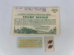 Champion Decals Ho Scale #EH-160B Chicago & North Western Unit Diesel. Fixed Price $5.09.