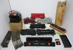 Vintage Lionel Gauge Train Set 2016 Engine, 1033 Transformer, 5 Cars & Bridge. Fixed Price $250.00.