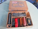 1948 Marx Toys Or 027 Electric Steam Engine Freight Train Set Box With Track. Fixed Price $175.00.