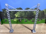 Scale Catenary Pole Double Overhead Power Line Holder For Model Trains. Fixed Price $22.99.