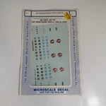 Microscale Decal 48-178 Great Northern RDC-3 Diesel Passenger 1956-1970. Fixed Price $6.99.