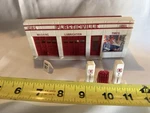 Vintage 1950'S Bachmann Plasticville & Scale Building-gas Station No Box. Fixed Price $12.78.